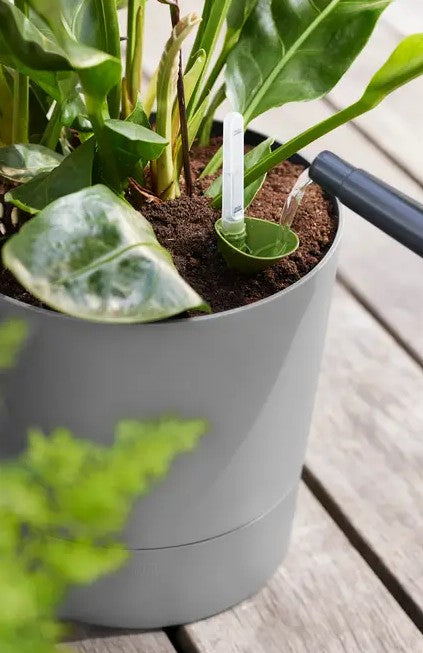 Elho Greensense Aqua Care Round 30cm Light Concrete