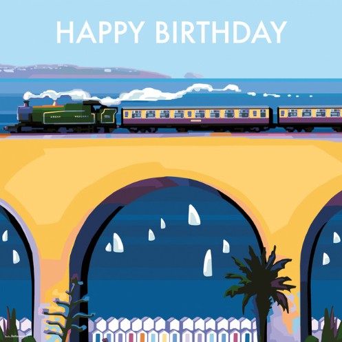 English Riviera Happy Birthday Eco-Card
