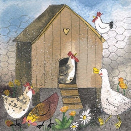 Alex Clark Card AC593 Hen House