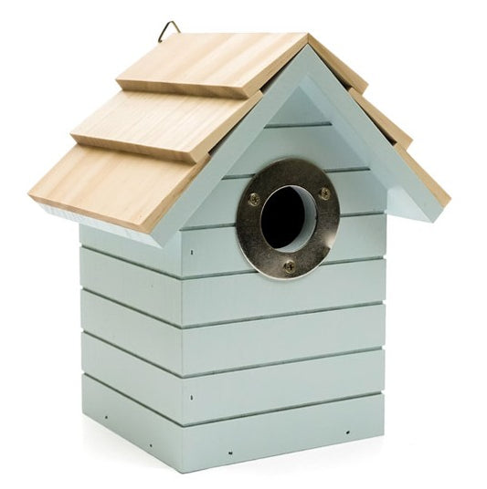 Henry Bell Pale Blue Beach Hut Nest Box