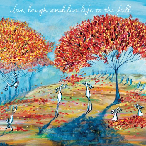 Love, Laugh And Live Life To The Full Eco-Card