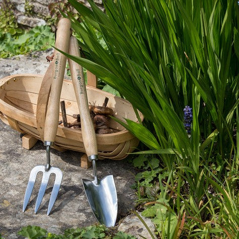 Burgon & Ball Stainless Mid Handled Hand Trowel