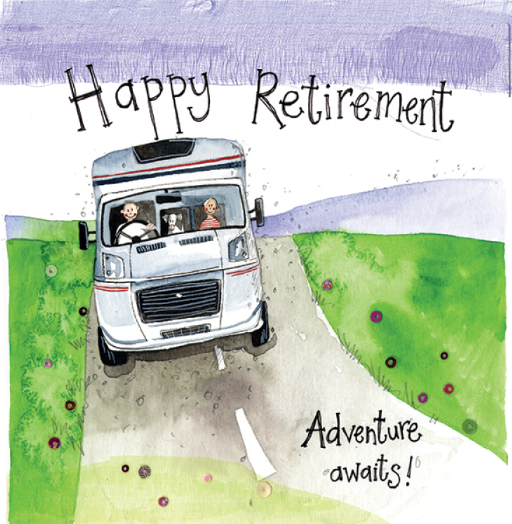 Motor Home Retirement Card