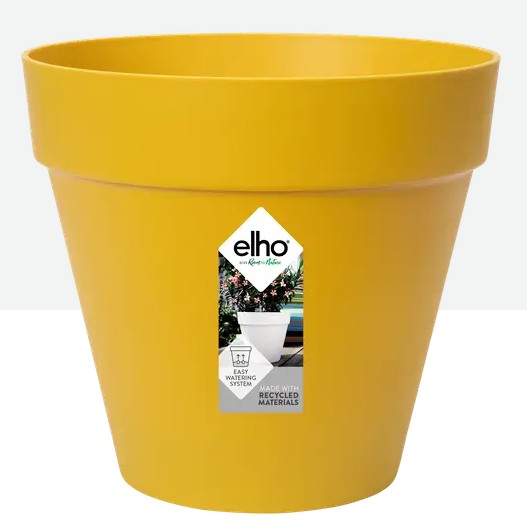 Elho Loft Urban Round 20cm Ochre