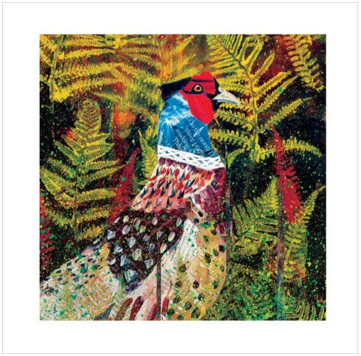 Pheasant in Bracken Eco-Card