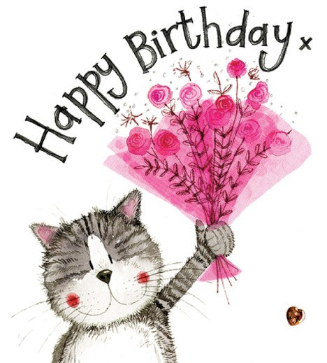 Pink Bouquet Card