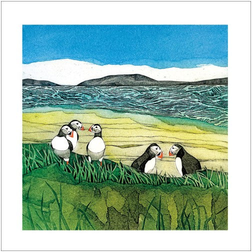 Prattling Puffins Eco-Card