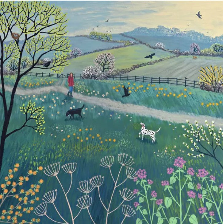Spring Walk Card