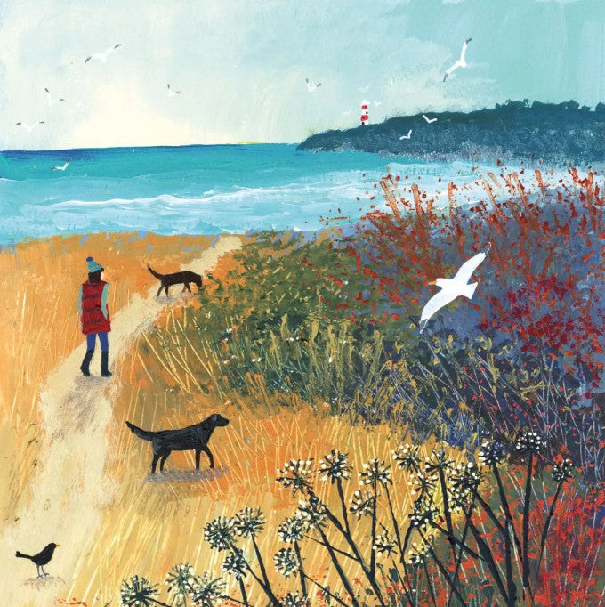 Walk to the Sea Card
