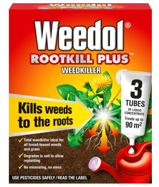 Weedol Rootkill Plus 3 Tubes