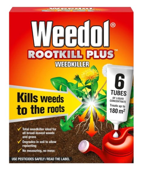 Weedol Rootkill Plus 6 Tubes