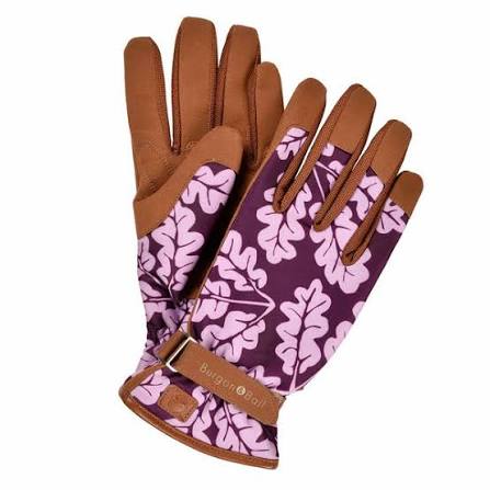Burgon & Ball Love the Glove  Oak Leaf Plum S/M
