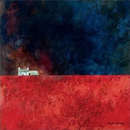 Isolated Cottage Eco-Card