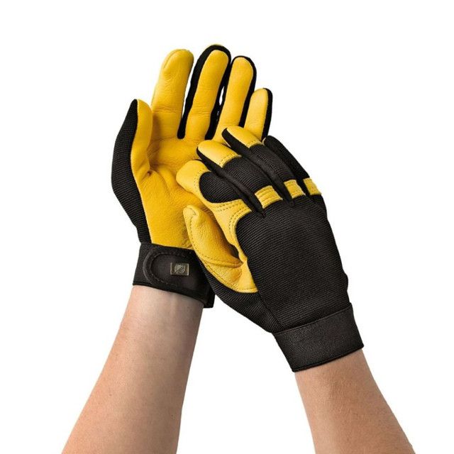 Gold Leaf Soft Touch Ladies Gloves