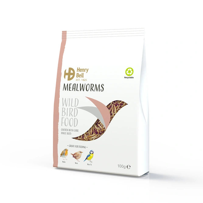 Henry Bell Mealworm 100g
