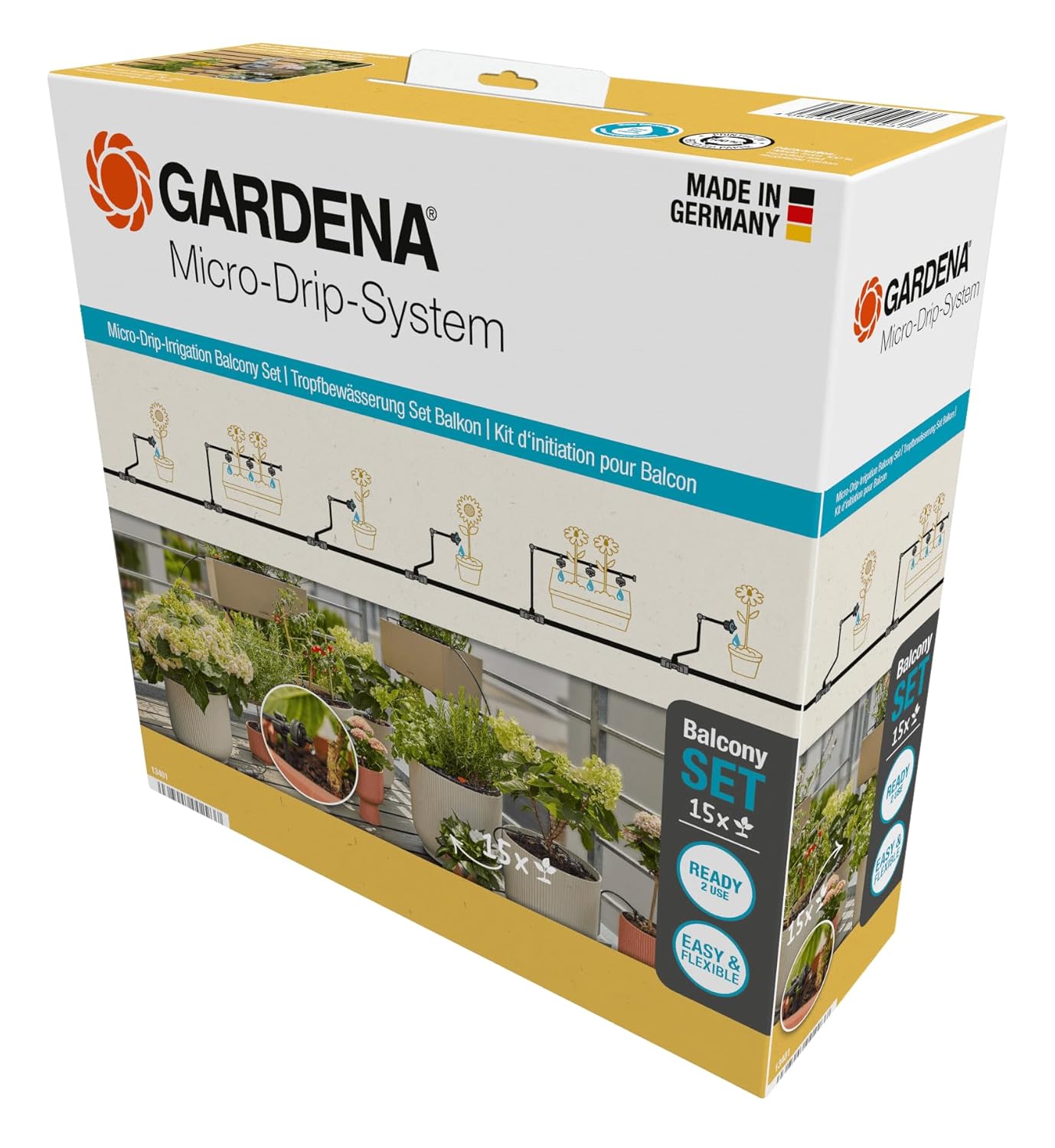 Gardena Micro-Drip System Starter set for Balcony