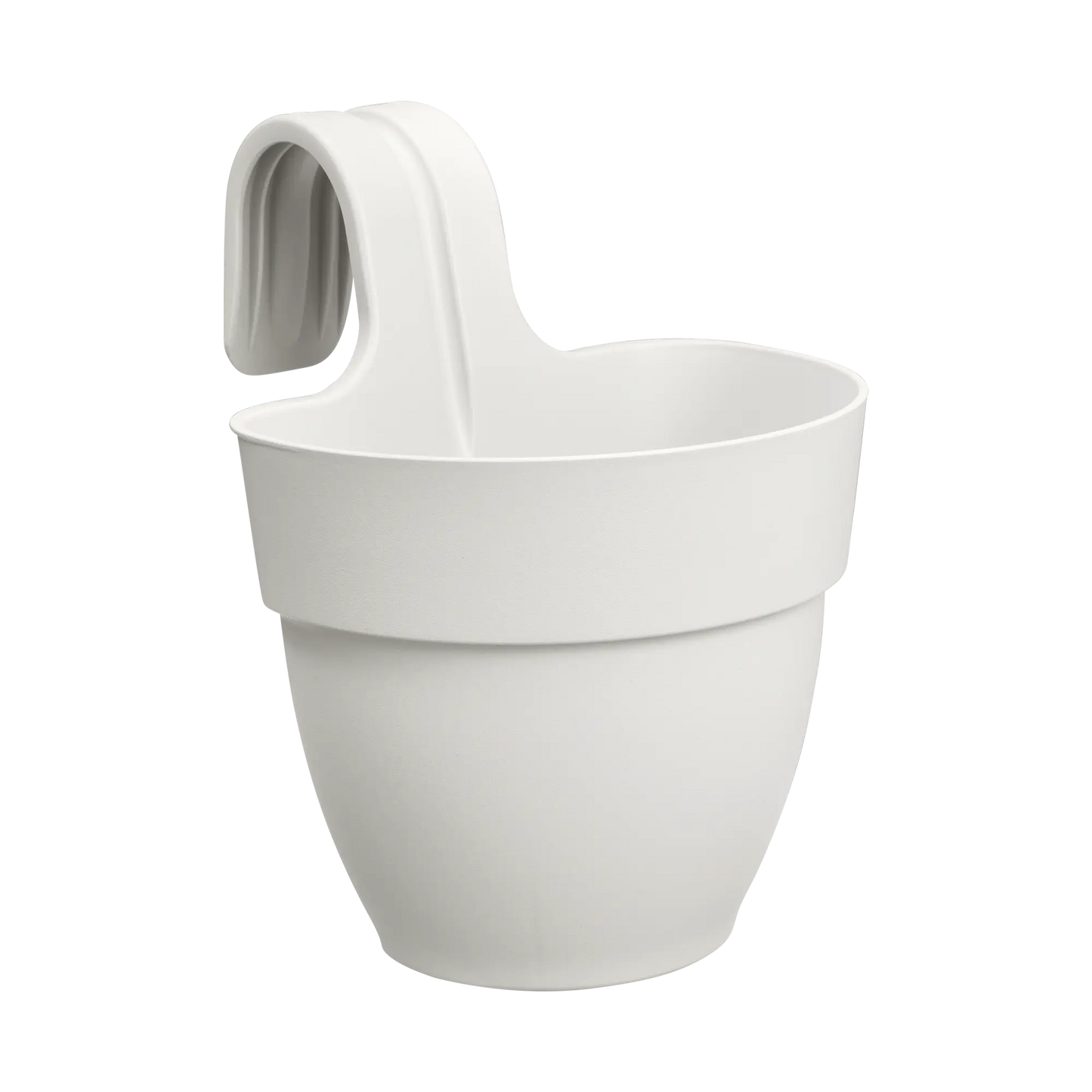 Easy Hanger S small silk-white hanging bracket for plant pots and baskets
