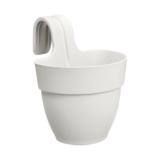 Easy Hanger S small silk-white hanging bracket for plant pots and baskets