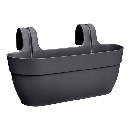 Vibia Campana Easy Hanger 46cm anthracite hanging planter with modern bell-shaped design