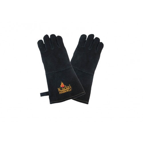 Kadai gardening gloves pair, green fabric with black reinforced nitrile palms and elasticated wrists for planting and pruning