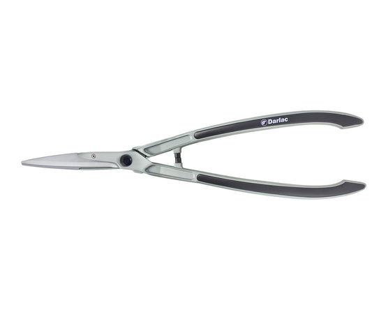 Lightweight handheld garden shears with ergonomic handles and steel blades for pruning and trimming
