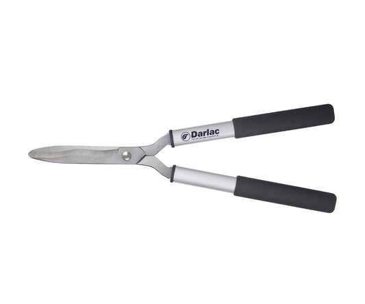 Lightweight bypass garden shears with ergonomic handles and sharp steel blades for pruning shrubs and roses